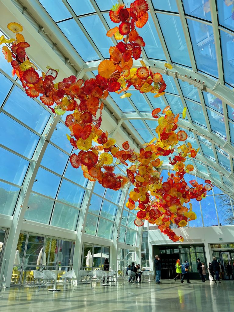 Glasshouse Sculpture, 2012 By Dale Chihuly